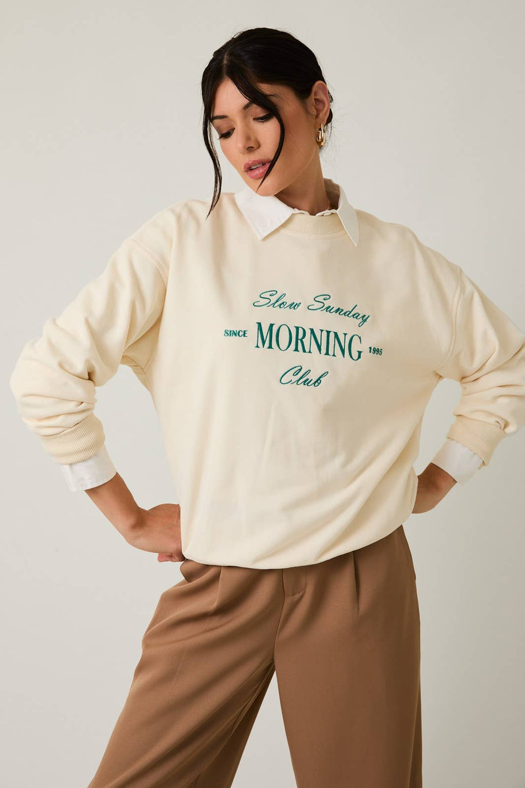 Slow Sunday Morning Crewneck