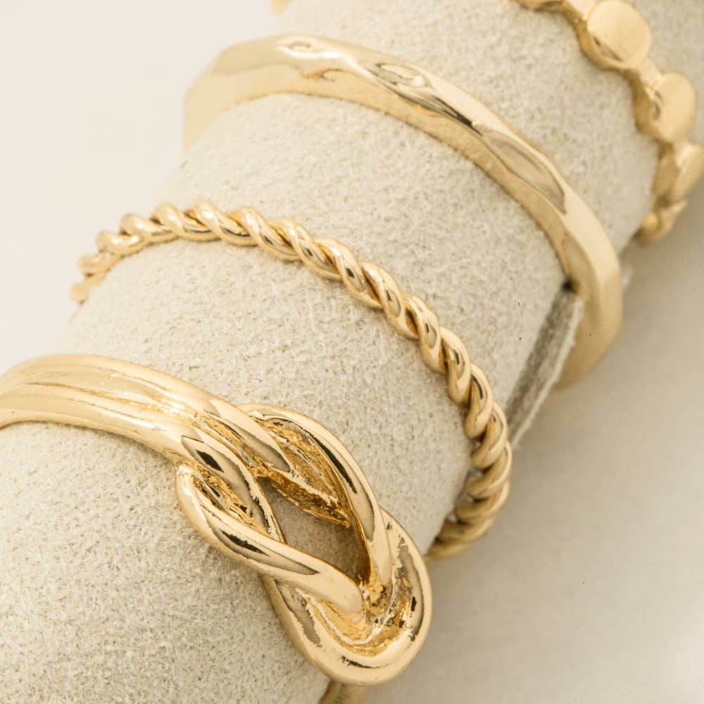Assorted Stackable Dainty Band Rings