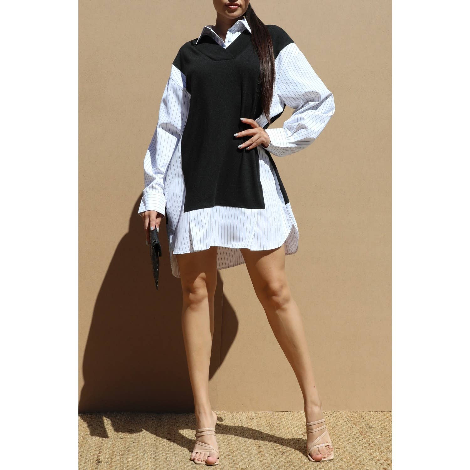 Trendy Tailored Shirt Dress