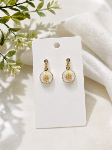 Handmade Sea Turtle Earrings