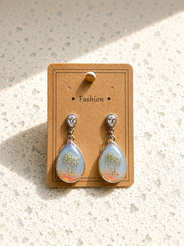 Palm Tree Earrings