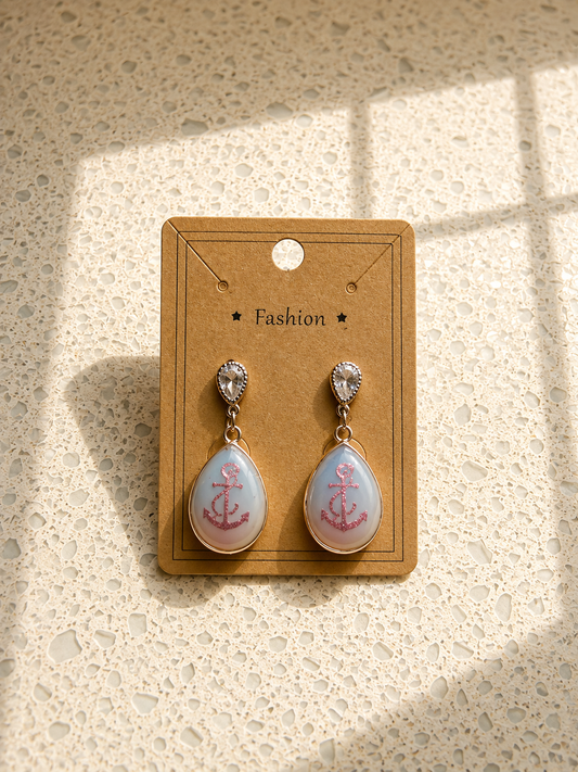 Anchor earrings