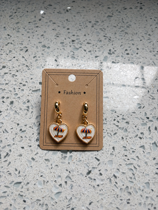 Beach earrings
