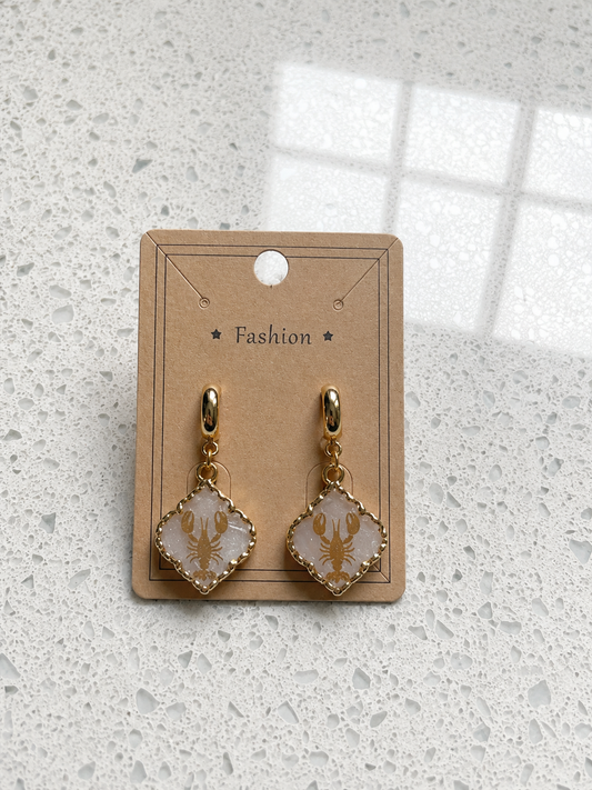 Lobster earrings